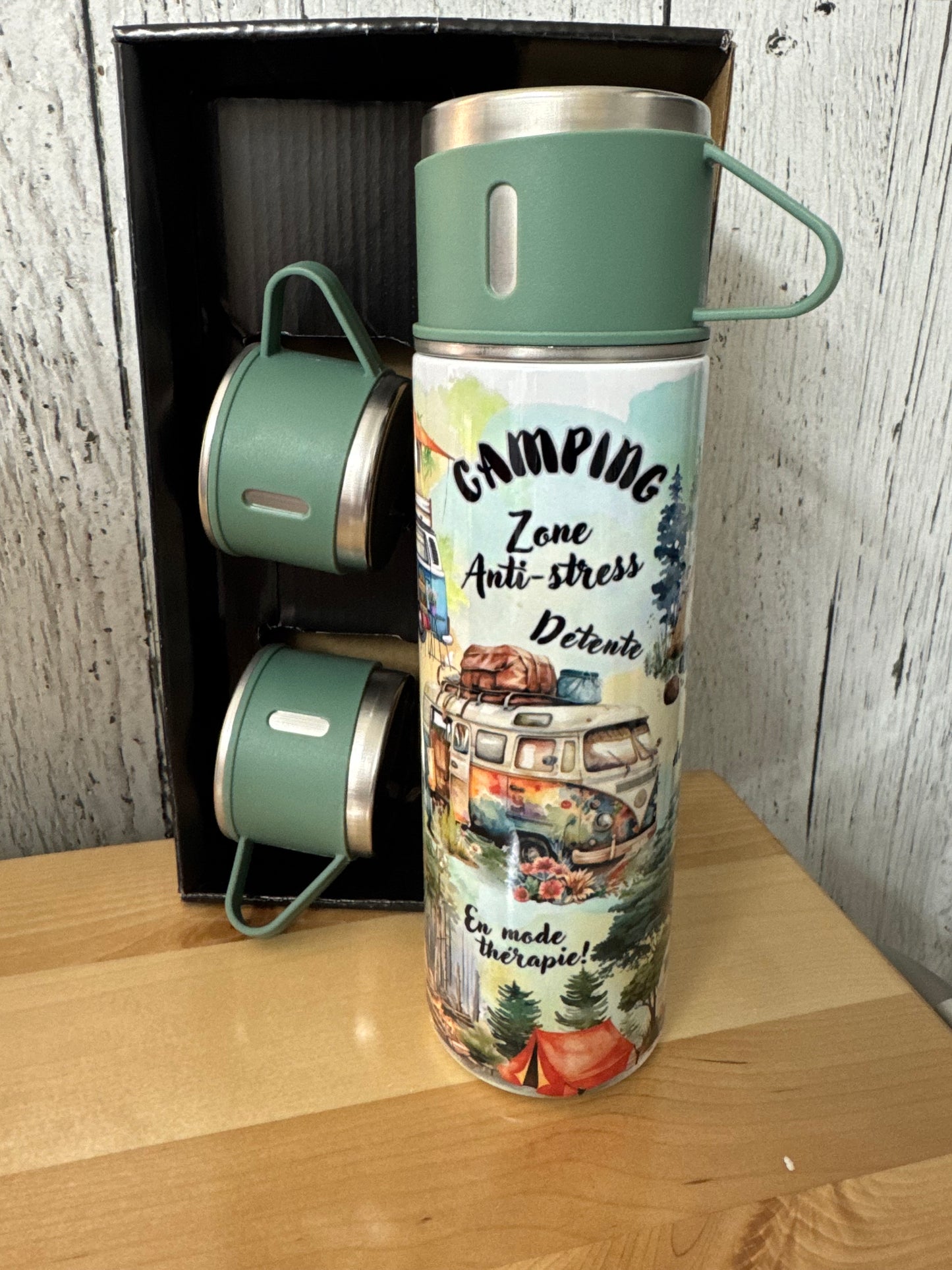 Ensemble thermos sous-vide 500 ml.| Camping