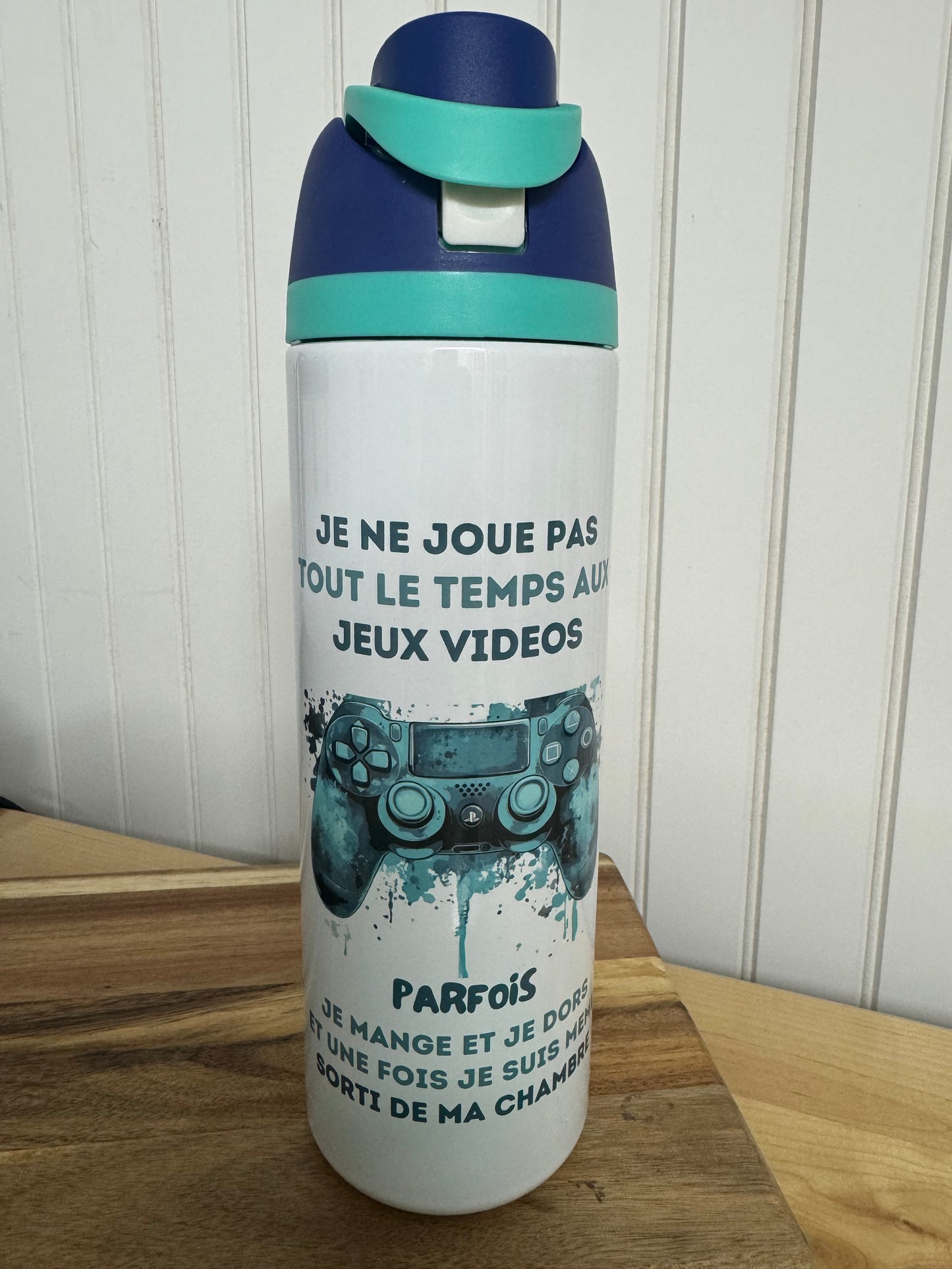 Bouteille style Owala 24 oz | Humour jeux vidĂ©o đź