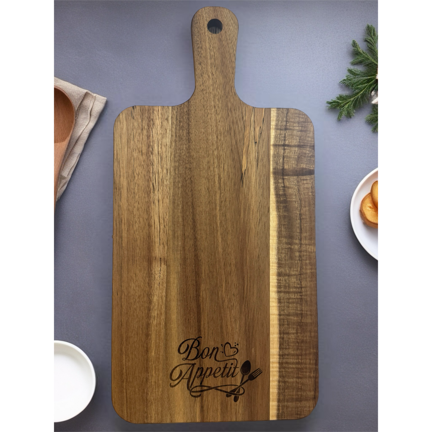 Planche en bois d’acacia |Bon appétit