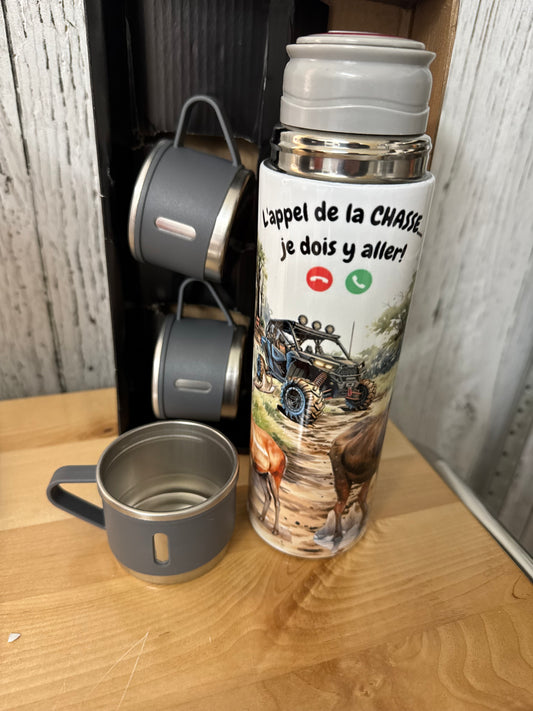 Ensemble thermos sous-vide 500 ml.| Appel de la chasse
