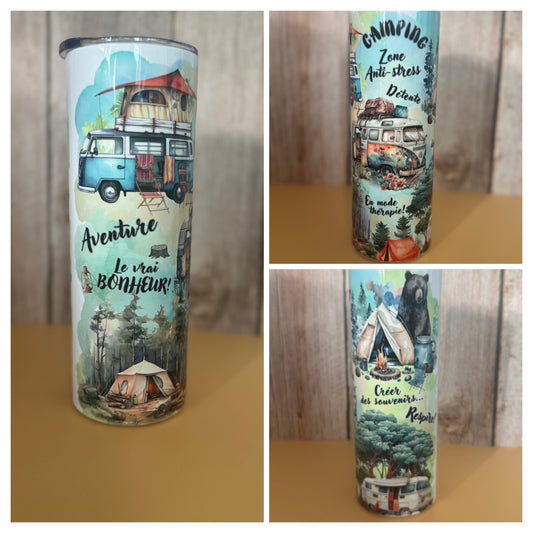 Gobelet 20 oz.| Le bonheur du camping