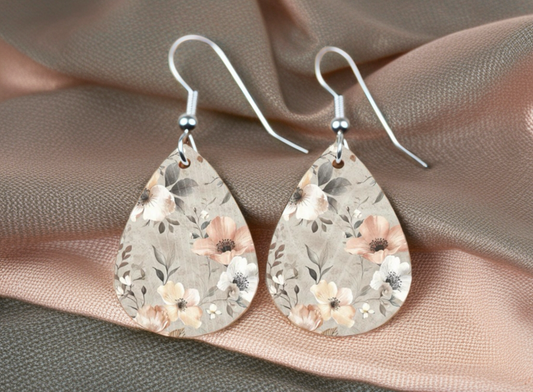 Boucles d’oreilles sublimées | Florales