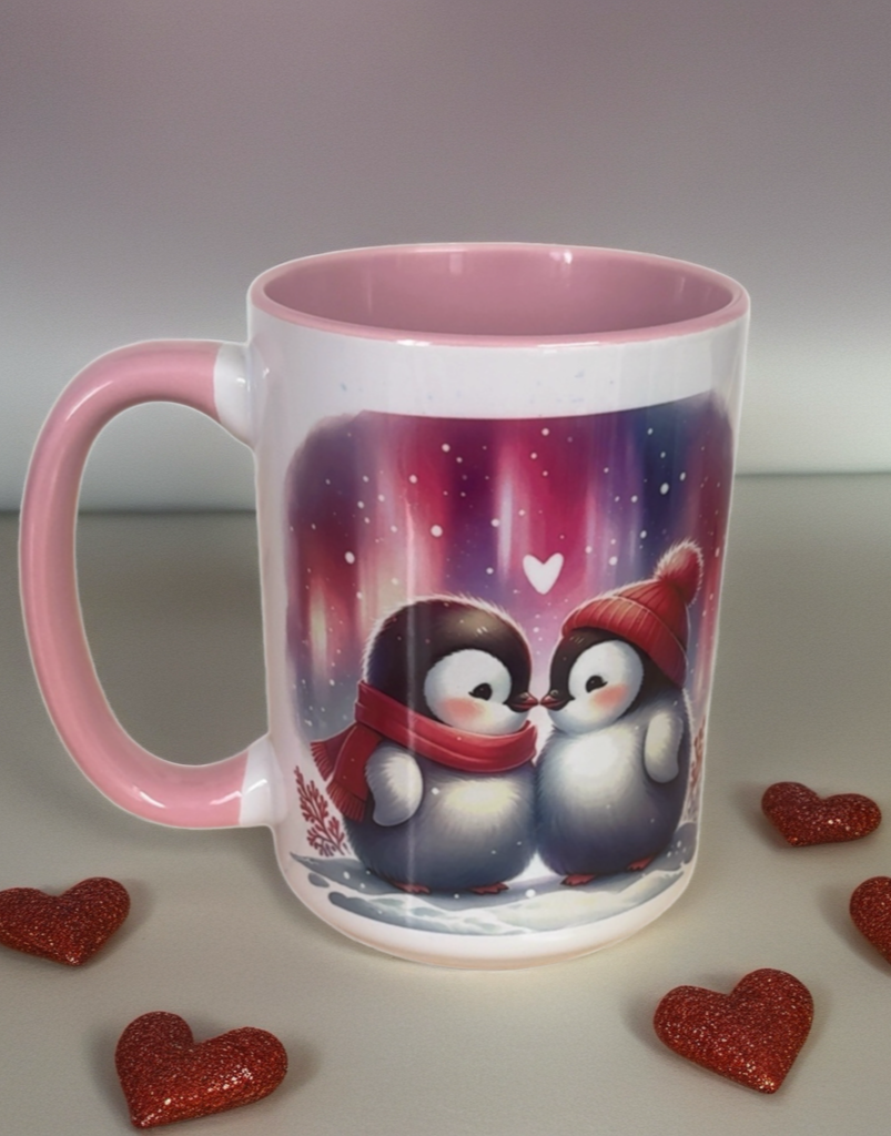 💖 Tasse – 15 oz | Petit amour polaire