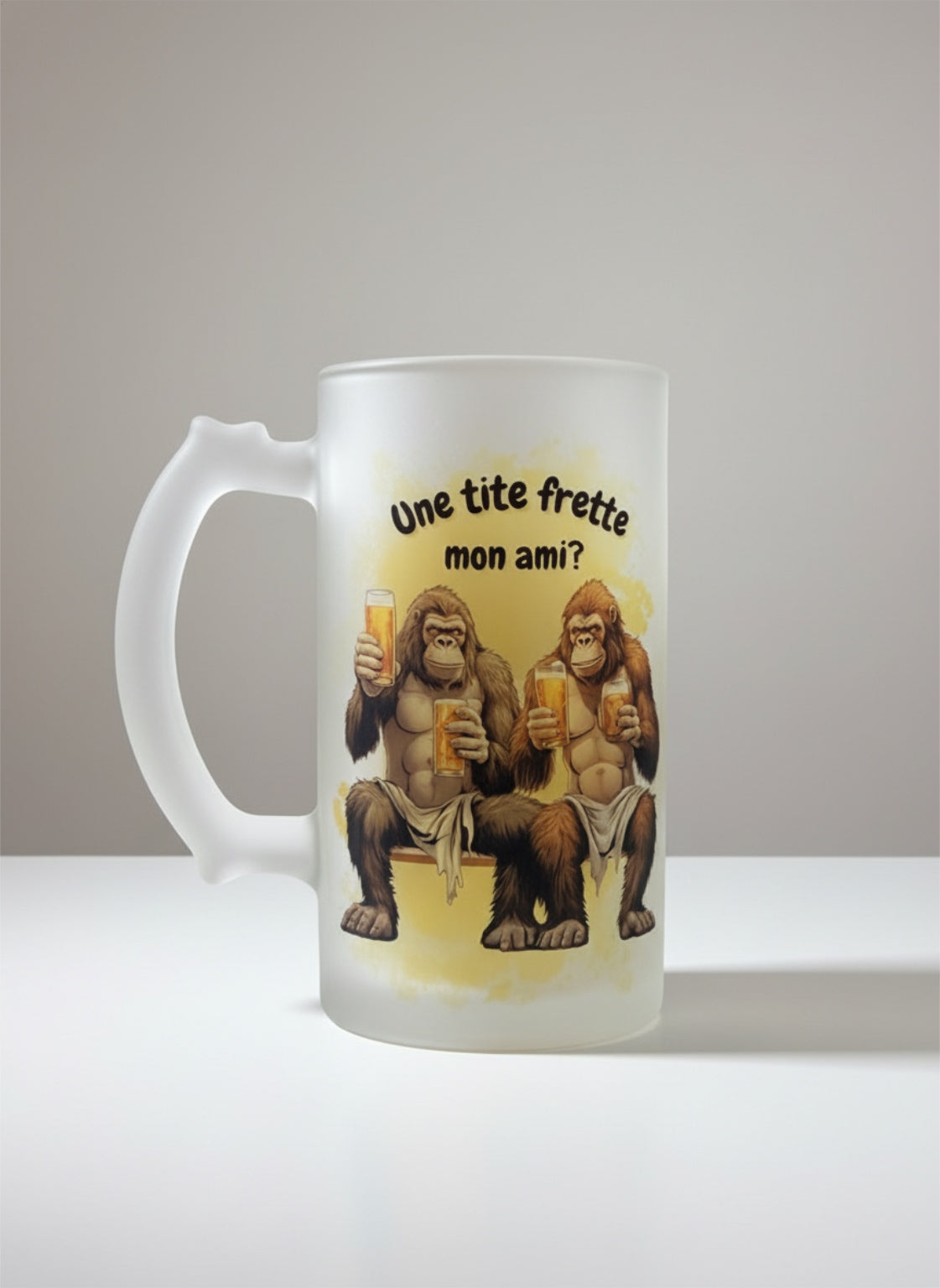 Bock à bière « Une tite frette mon ami? » – 22 oz