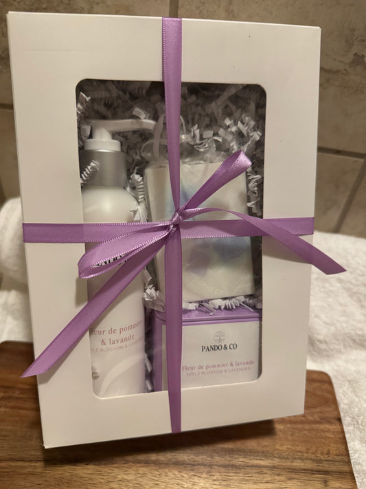 Coffret cadeau | Fleur de pommier & lavande