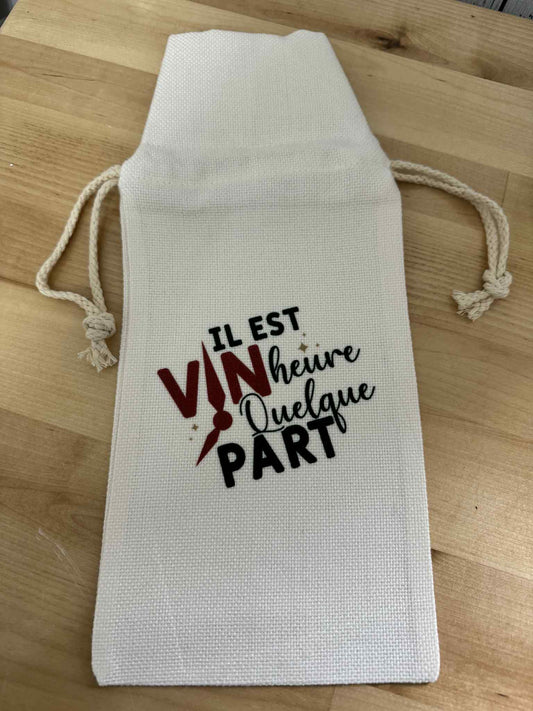 Sac à vin | Vin heures quelque part
