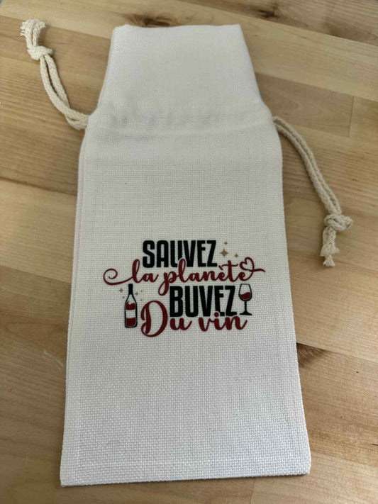 Sac à vin | Sauvez la planète